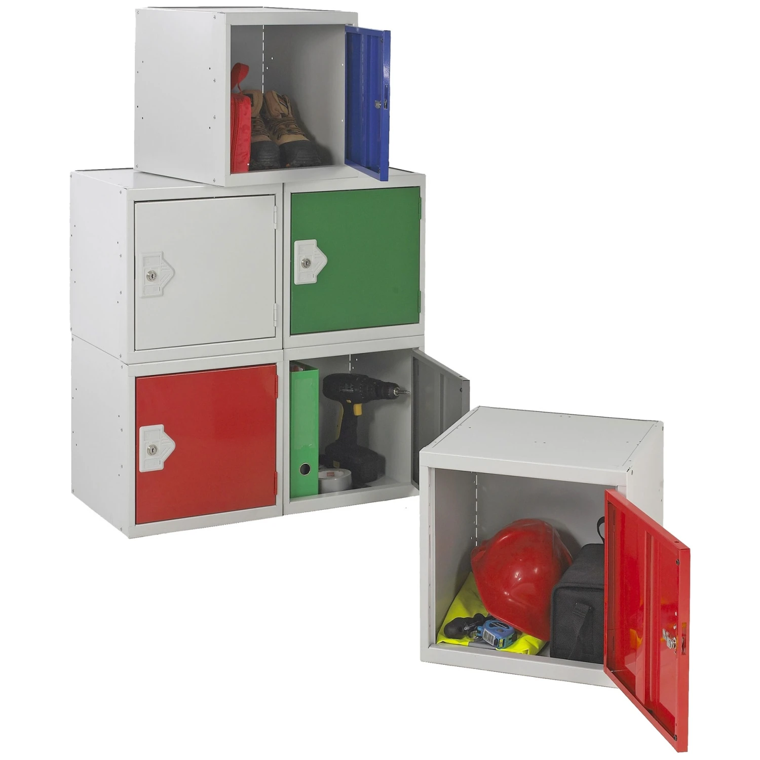 Store-It Cube Lockers With ActiveCoat 3 Store-It Cube Lockers With ActiveCoat