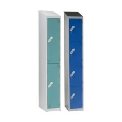 Fully Welded Wide 1 Door Sloping Top Lockers