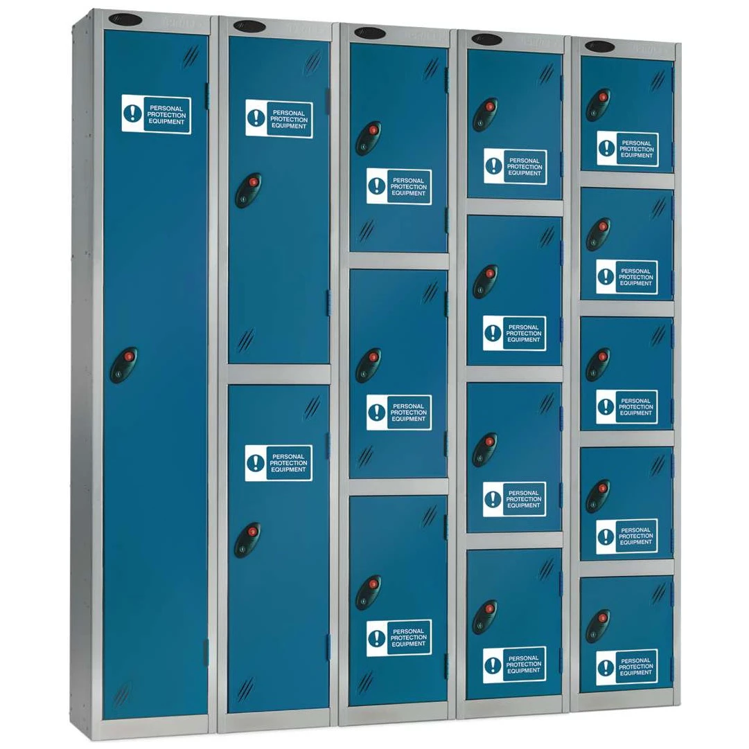 PPE Lockers With ActiveCoat 3 PPE Lockers With ActiveCoat