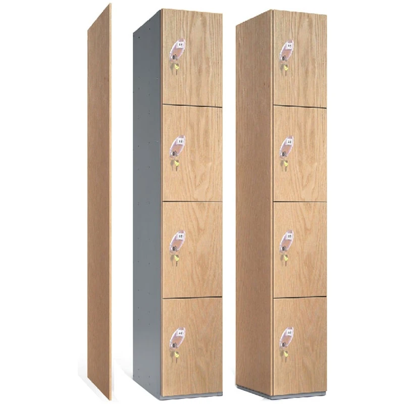 Timber Faced Lockers With ActiveCoat 3 Timber Faced Lockers With ActiveCoat