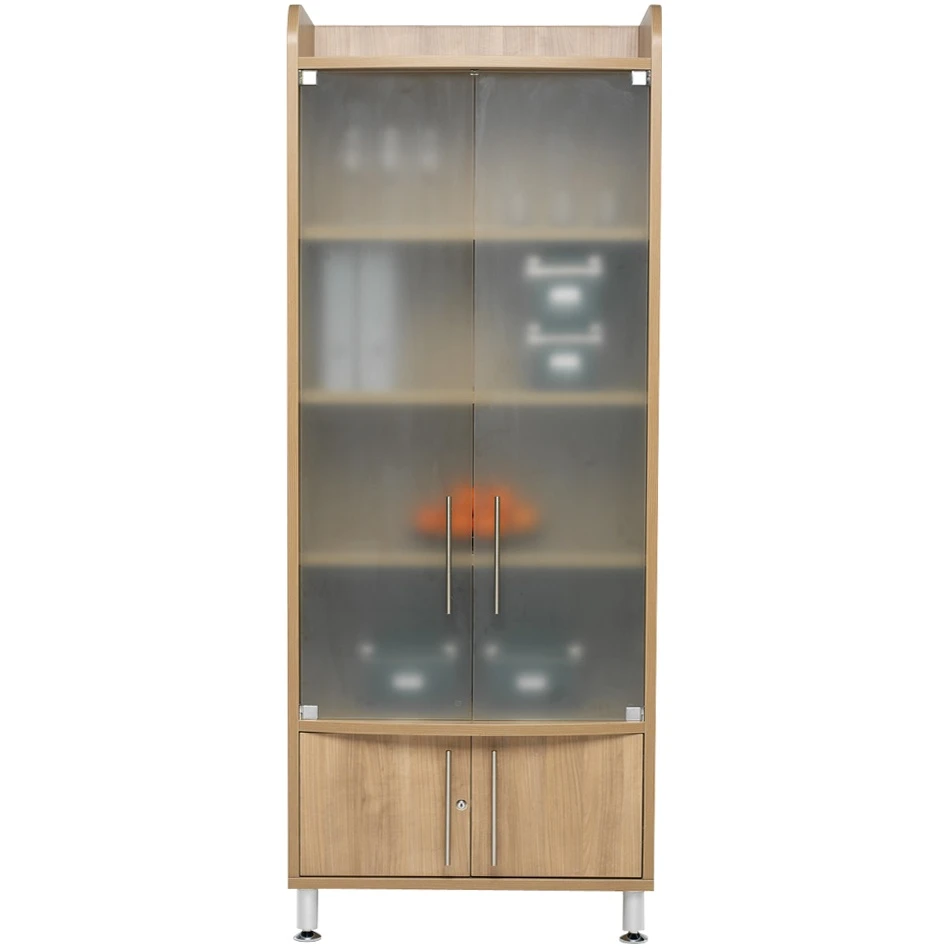 Trilogy Tall Wide Glass Storage Unit 4 Trilogy Tall Wide Glass Storage Unit - Image 2