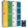 Premium Coin Retain Lockers With Activecoat 2 Premium Coin Retain Lockers With Activecoat -Officefurnitureonline Store 017222