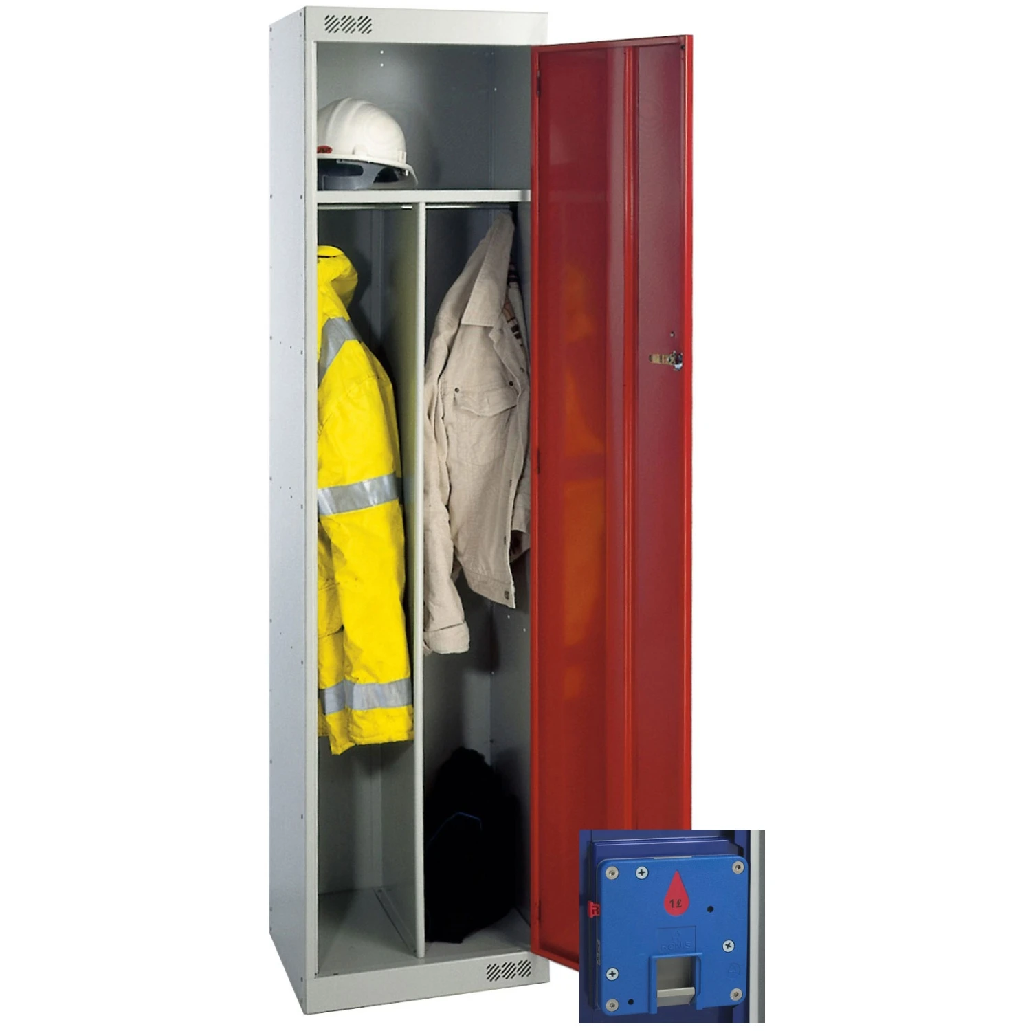 Store-It Clean & Dirty Coin Return Locker With ActiveCoat 3 Store-It Clean & Dirty Coin Return Locker With ActiveCoat