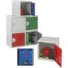 Store-It Cube Coin Return Lockers With ActiveCoat 2 Store-It Cube Coin Return Lockers With ActiveCoat -Officefurnitureonline Store 017300