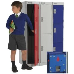 Store-It Primary Coin Return Lockers With ActiveCoat