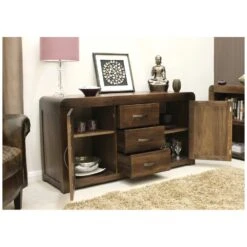 Hampshire Solid Walnut Large Sideboard 7 Hampshire Solid Walnut Large Sideboard -Officefurnitureonline Store 020295