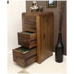 Hampshire Solid Walnut Filing Cabinets 8 Hampshire Solid Walnut Filing Cabinets -Officefurnitureonline Store 020328