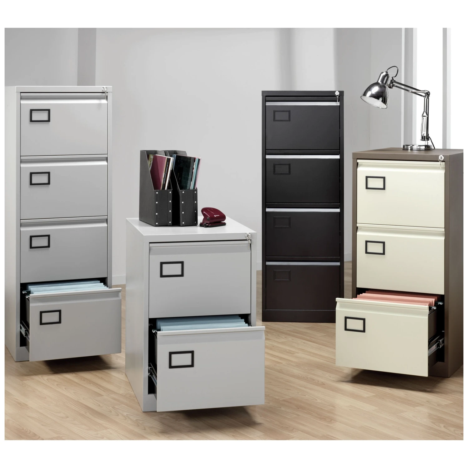 Bisley Contract Steel Filing Cabinets 7 Bisley Contract Steel Filing Cabinets - Image 5