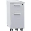 DNA Narrow Mobile 2 Drawer Pedestal 2 DNA Narrow Mobile 2 Drawer Pedestal -Officefurnitureonline Store 027766