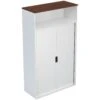 Presence Open Top Side Opening Tambour Cupboards -Officefurnitureonline Store 028076
