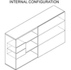 Horizons Sliding Door Storage Cabinet 7 Horizons Sliding Door Storage Cabinet -Officefurnitureonline Store 034470