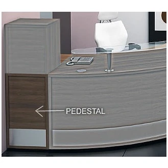 Accolade Classic Reception Drawer Pedestals 4 Accolade Classic Reception Drawer Pedestals - Image 2