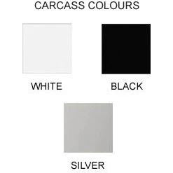 Silverline Two Tone Midi Filing Cabinets 7 Silverline Two Tone Midi Filing Cabinets - Image 5