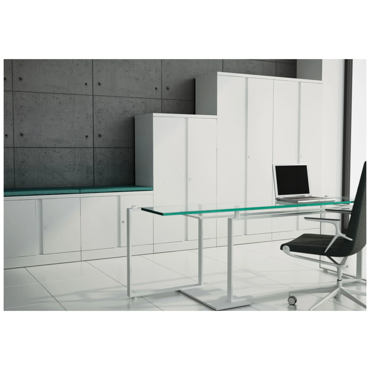 Silverline M:Line Office Cupboards 4 Silverline M:Line Office Cupboards - Image 2