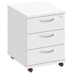 Commerce II White Low Mobile Pedestals 7 Commerce II White Low Mobile Pedestals -Officefurnitureonline Store 068541