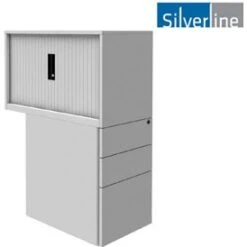 Silverline Freedom G3 Tambour Pedestals -Officefurnitureonline Store 068635