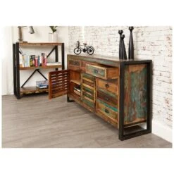 Accrington Reclaimed Wood Large Sideboard 9 Accrington Reclaimed Wood Large Sideboard -Officefurnitureonline Store 070491