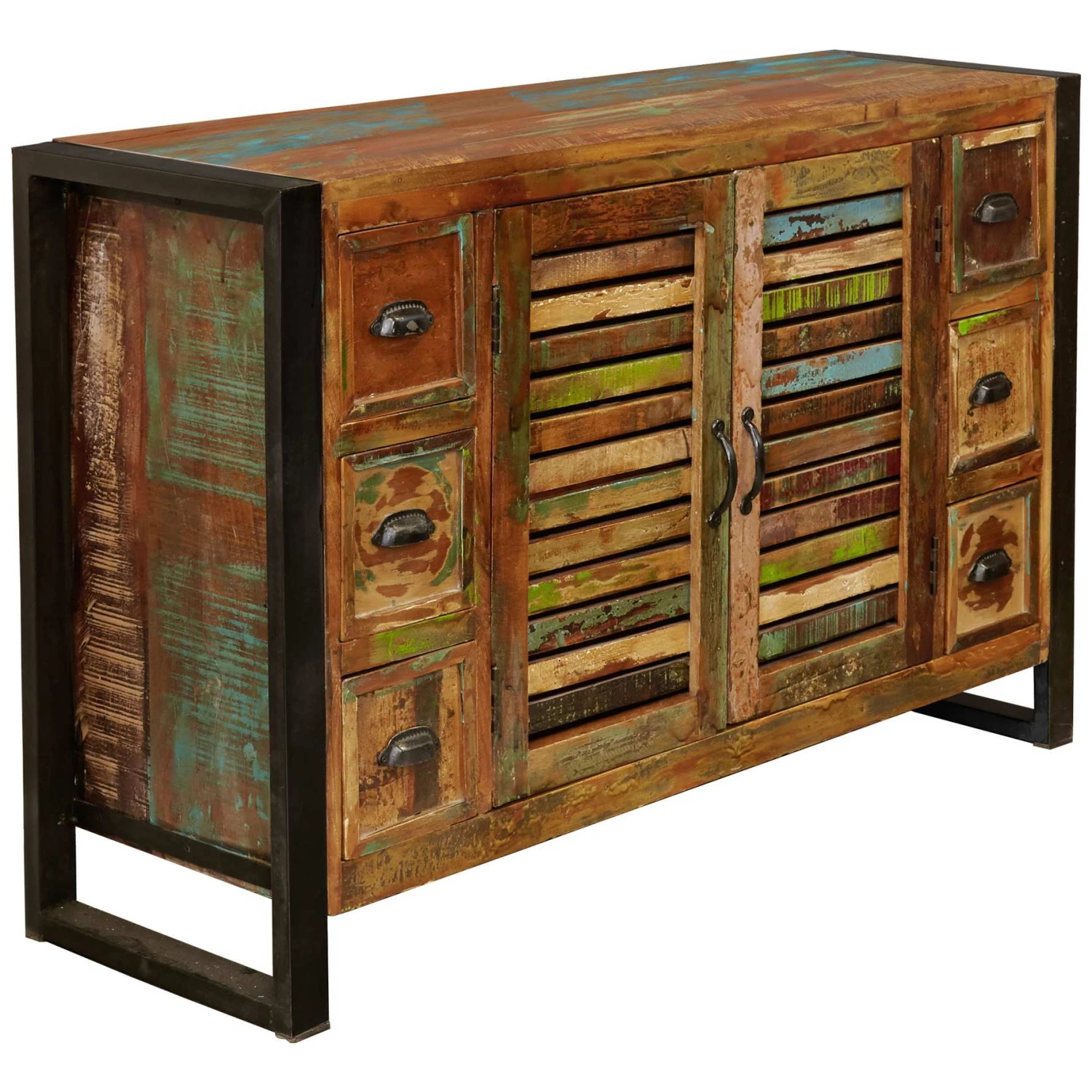 Accrington Reclaimed Wood Sideboard 4 Accrington Reclaimed Wood Sideboard - Image 2