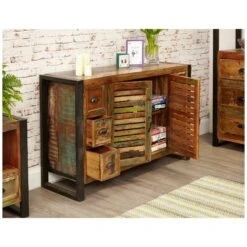 Accrington Reclaimed Wood Sideboard 9 Accrington Reclaimed Wood Sideboard -Officefurnitureonline Store 070682