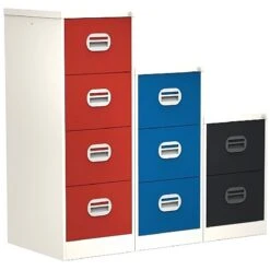 Silverline Two Tone Kontrax Filing Cabinets 10 Silverline Two Tone Kontrax Filing Cabinets -Officefurnitureonline Store 070751