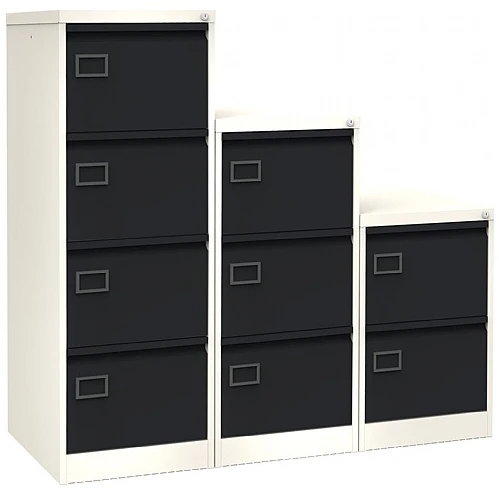 Silverline Two Tone Executive Filing Cabinets 5 Silverline Two Tone Executive Filing Cabinets - Image 3