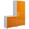 Oxide High Gloss Double Door Office Cupboards -Officefurnitureonline Store 076499