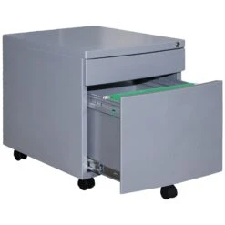 Karbon Steel Low Mobile Pedestals -Officefurnitureonline Store 083207