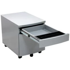 Karbon Steel Low Mobile Pedestals -Officefurnitureonline Store 083209