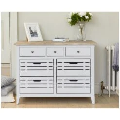 Autograph Solid Wood Small Sideboard With Drawers
