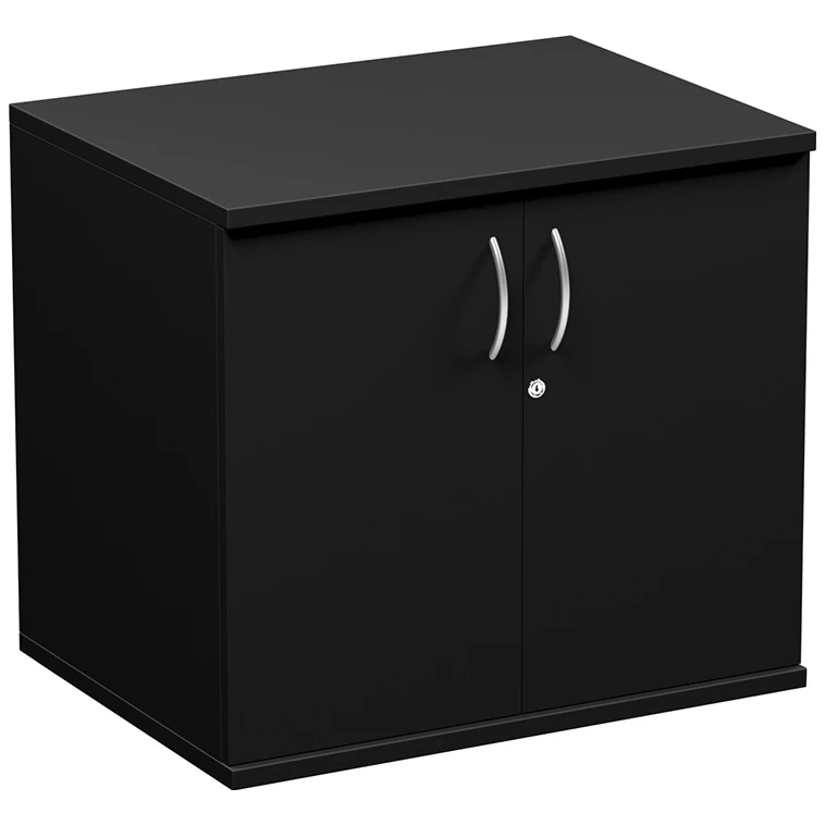 Eclipse Essential Black Office Cupboards 4 Eclipse Essential Black Office Cupboards - Image 2