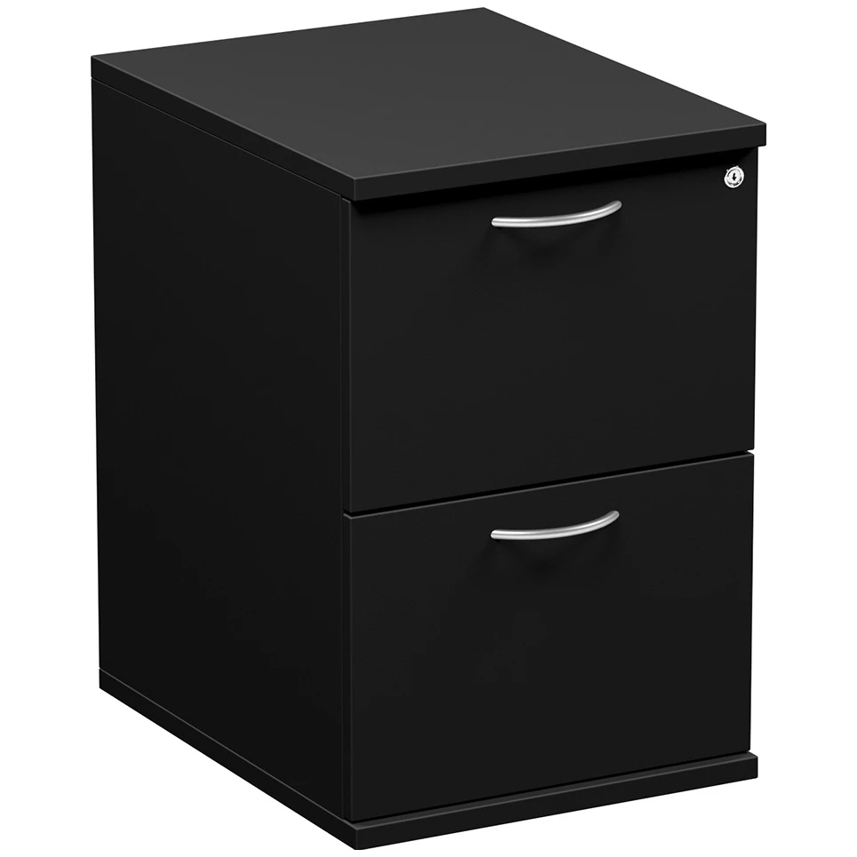 Eclipse Essential Black Filing Cabinets 4 Eclipse Essential Black Filing Cabinets - Image 2
