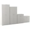 Vogue Essential White Office Cupboards 2 Vogue Essential White Office Cupboards -Officefurnitureonline Store 089342