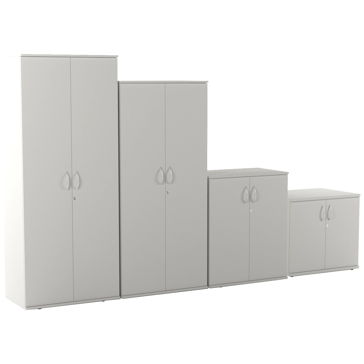 Vogue Essential White Office Cupboards 3 Vogue Essential White Office Cupboards