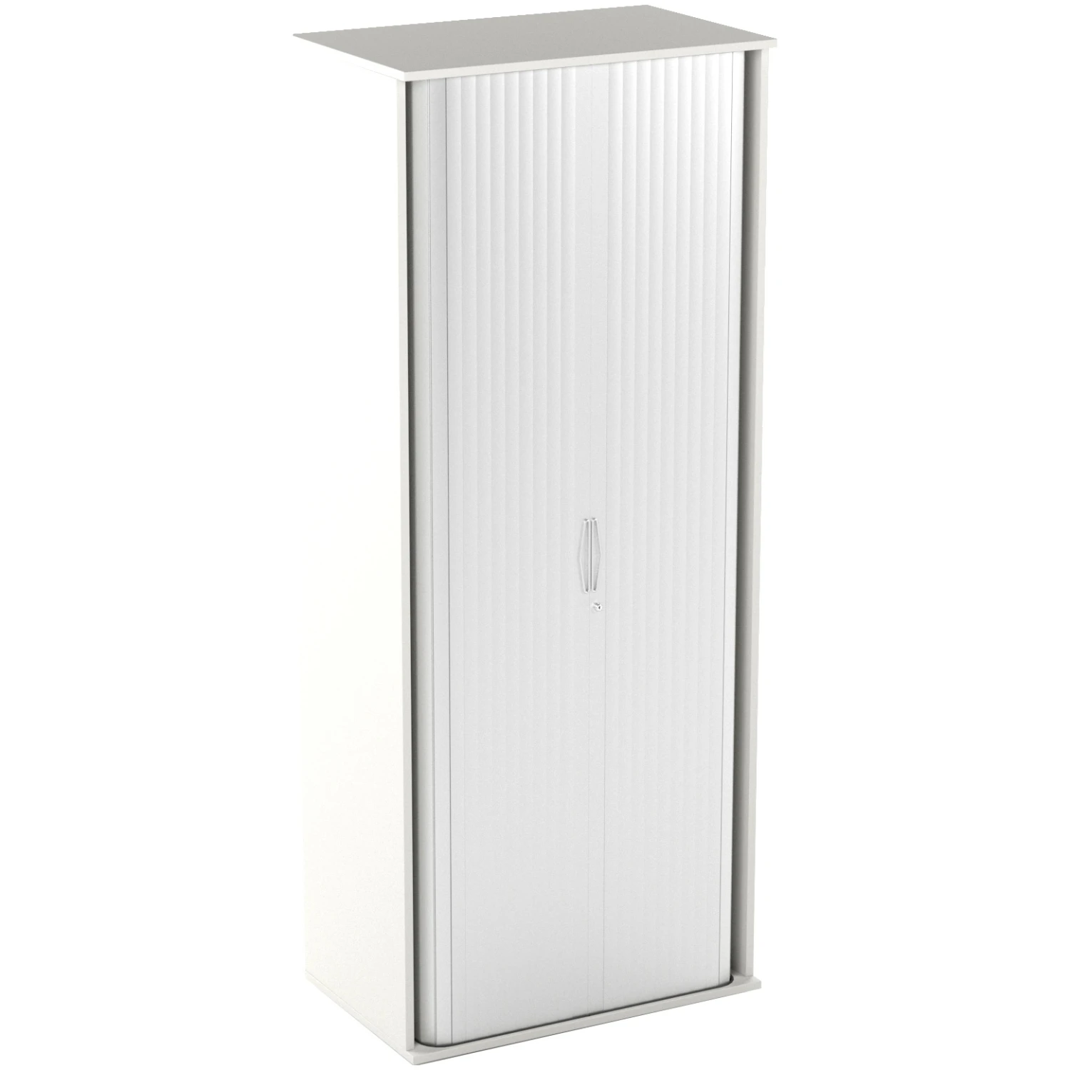 Vogue Essential White Tambour Cupboards 7 Vogue Essential White Tambour Cupboards - Image 5