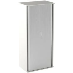 Vogue Essential White Tambour Cupboards 11 Vogue Essential White Tambour Cupboards -Officefurnitureonline Store 089362