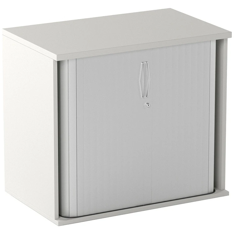 Vogue Essential White Tambour Cupboards 4 Vogue Essential White Tambour Cupboards - Image 2