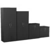 Eclipse Essential Black Office Cupboards 2 Eclipse Essential Black Office Cupboards -Officefurnitureonline Store 089388