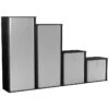 Eclipse Essential Black Tambour Cupboards 1 Eclipse Essential Black Tambour Cupboards -Officefurnitureonline Store 089389