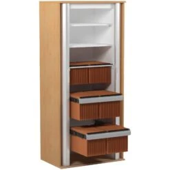 NEXT DAY Solar Essential Tambour Cupboards 11 NEXT DAY Solar Essential Tambour Cupboards -Officefurnitureonline Store 090519