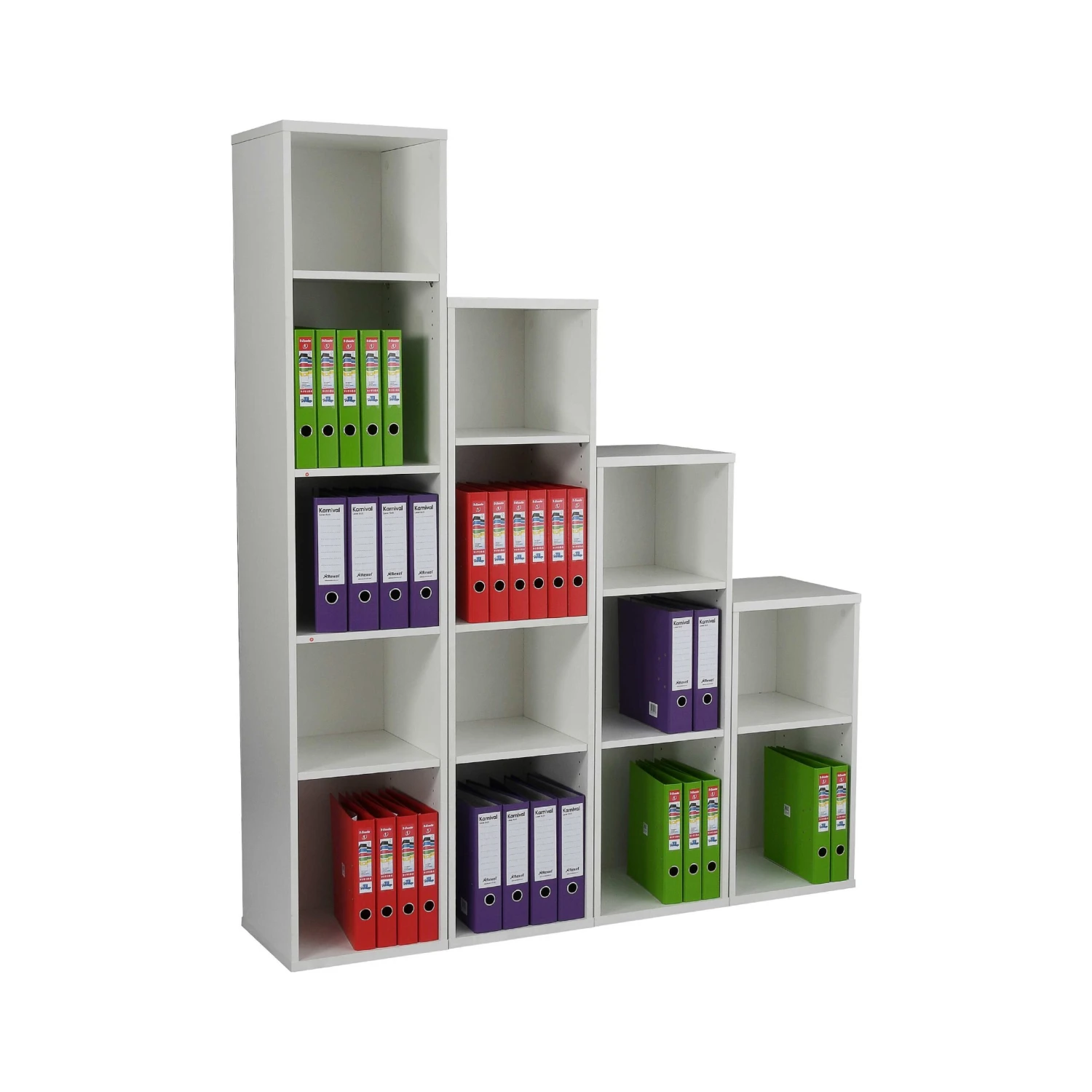 Karbon Narrow Bookcases 4 Karbon Narrow Bookcases - Image 2