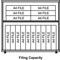Solar Essential Desk High Bookcases 5 Solar Essential Desk High Bookcases - Image 3