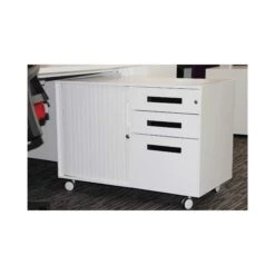 Prism Steel Mobile Pedestal And Tambour Unit -Officefurnitureonline Store 091370