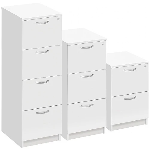 NEXT DAY Commerce II White Filing Cabinets 3 NEXT DAY Commerce II White Filing Cabinets