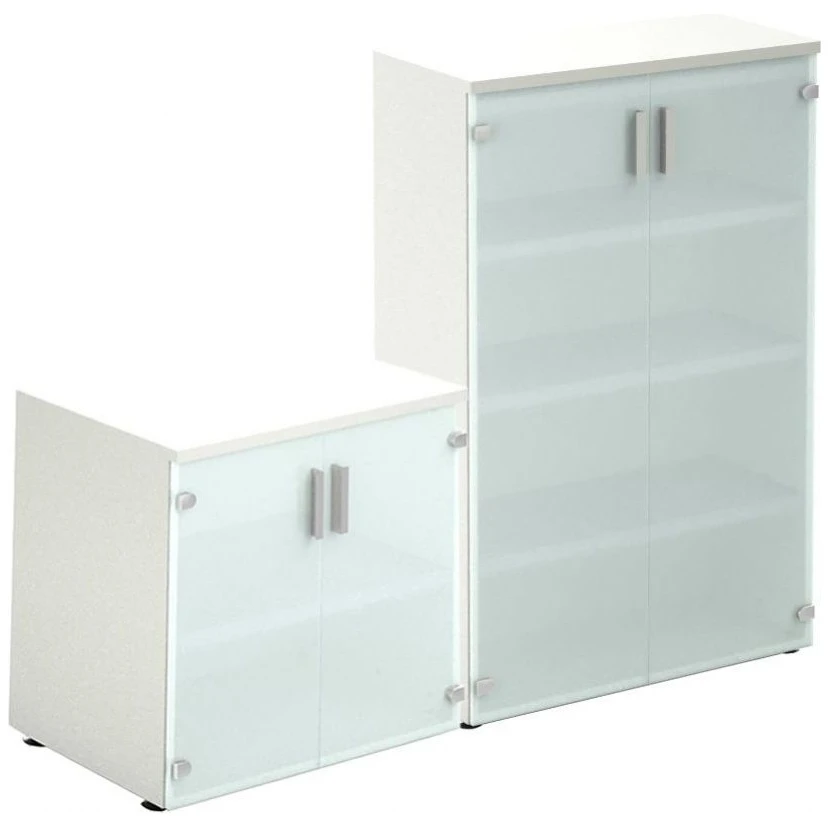 Armand Glass Door Office Cupboards 3 Armand Glass Door Office Cupboards