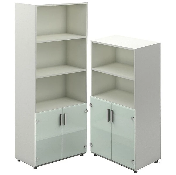 Armand Glass Door Combination Cupboards 3 Armand Glass Door Combination Cupboards