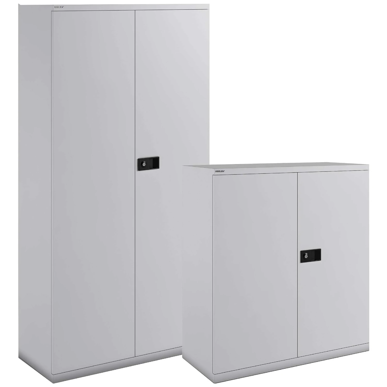 Bisley Contract Steel Stationery Cupboards 3 Bisley Contract Steel Stationery Cupboards