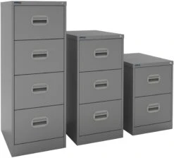 Silverline Kontrax Filing Cabinets -Officefurnitureonline Store 101572