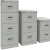 NEXT DAY Silverline Kontrax Filing Cabinets 2 NEXT DAY Silverline Kontrax Filing Cabinets -Officefurnitureonline Store 101690