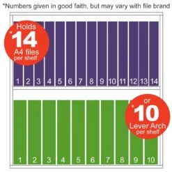 Karbon Office Bookcases -Officefurnitureonline Store 101709