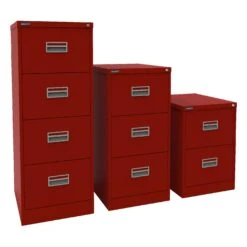 Silverline Midi Filing Cabinets -Officefurnitureonline Store 101827